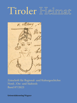 cover image of Tiroler Heimat 87 (2023)